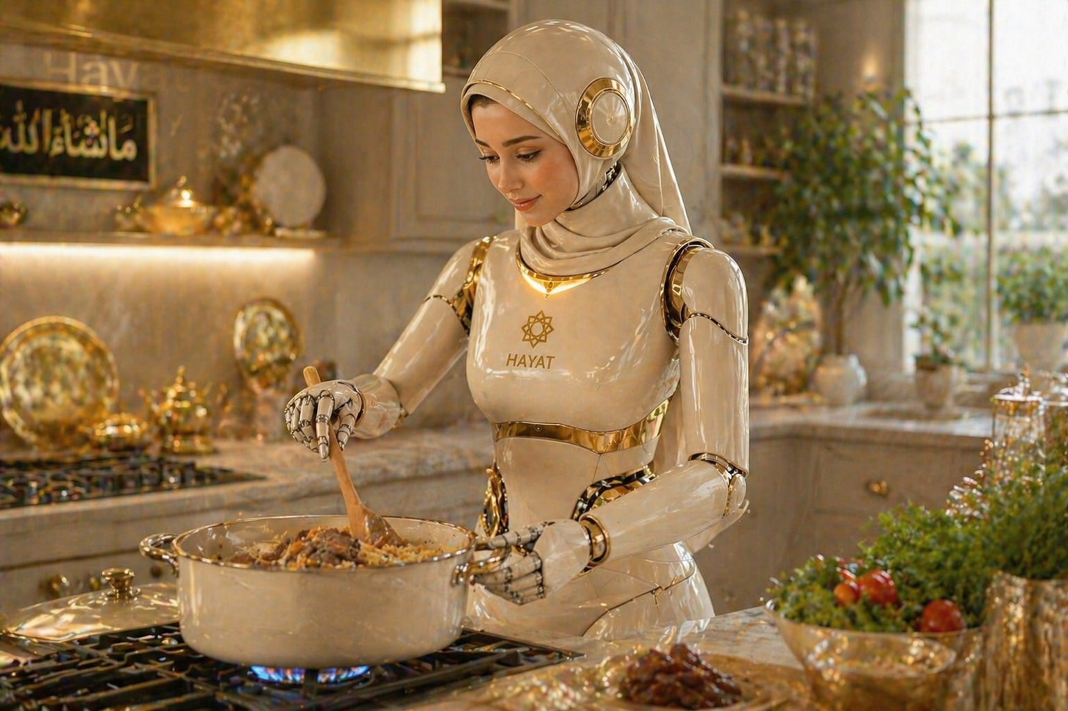 Hayat planning iftar menus in a Gulf kitchen