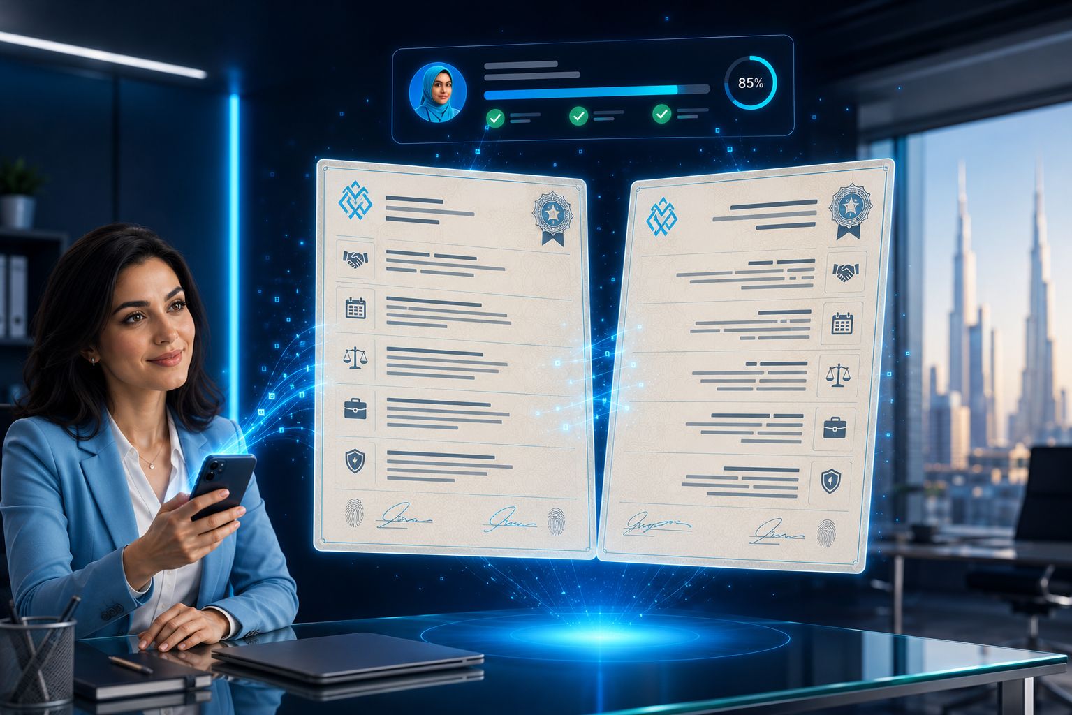 Layla generating contracts