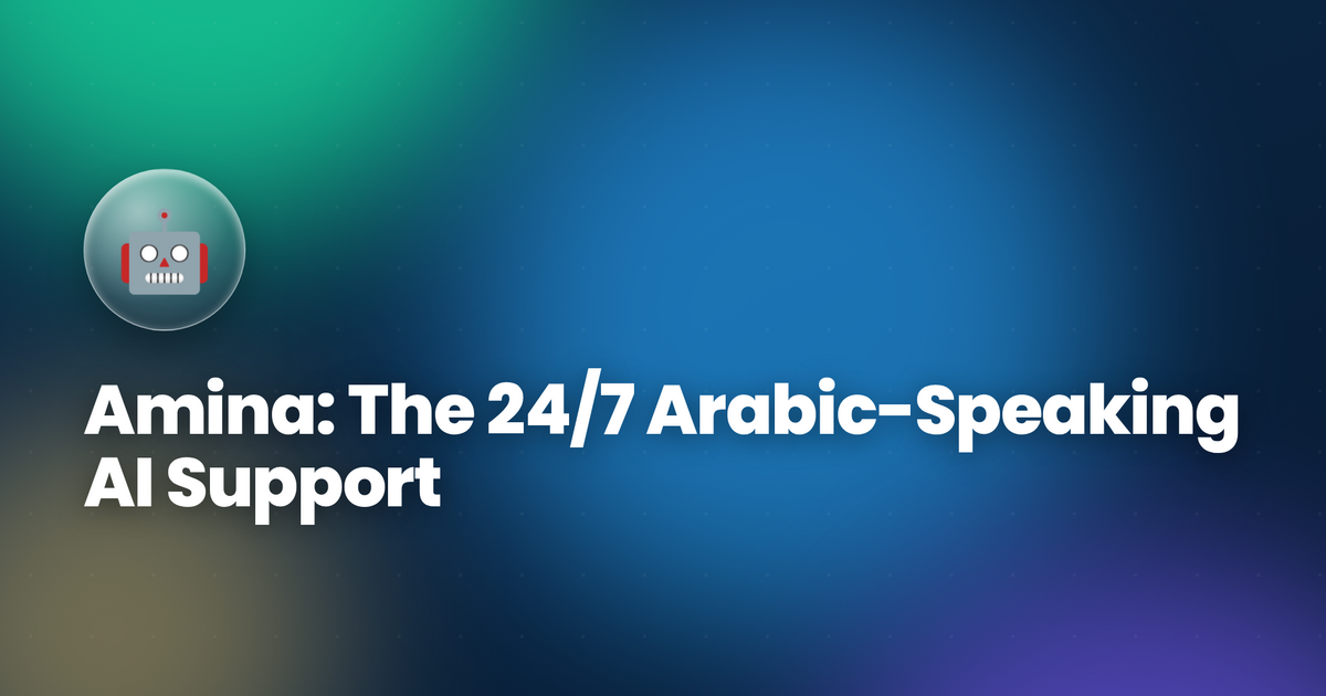 Amina: The 24/7 Arabic-Speaking AI Support Agent for Domestic Workers and Families