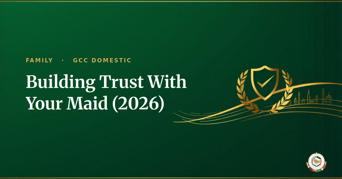Building Trust With Your Maid (2026): Why a Good Relationship Pays Off