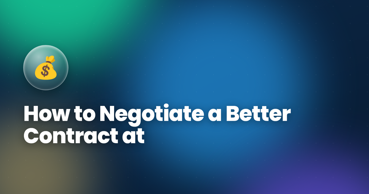 How to Negotiate a Better Contract at Renewal (2026)