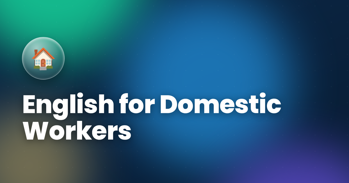 English for Domestic Workers: The Skill That Pays Most (2026)