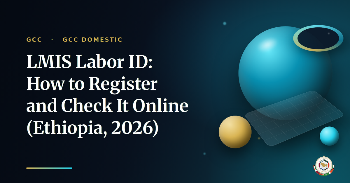 LMIS Labor ID: How to Register and Check It Online (Ethiopia, 2026)