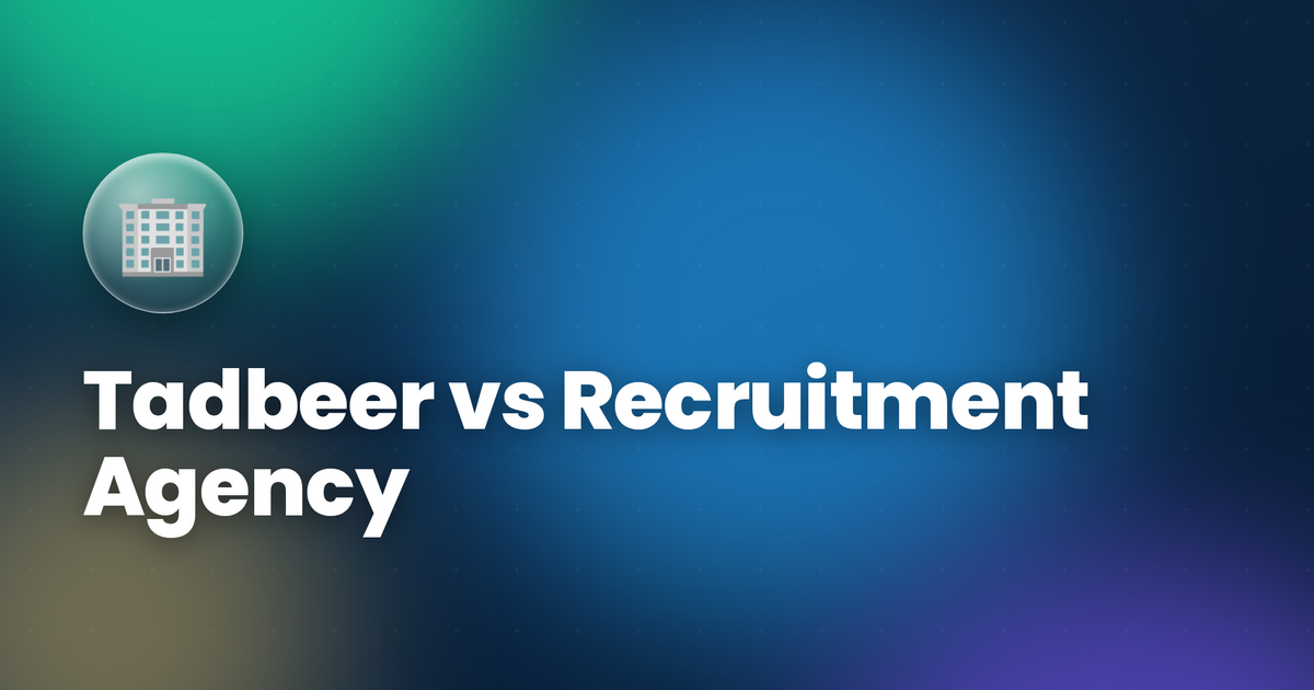 Tadbeer vs Recruitment Agency: Which Is Better to Hire a Maid in the UAE? (2026)