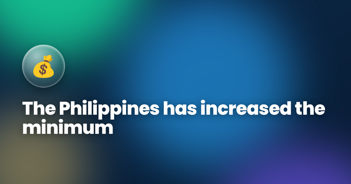 The Philippines has increased the minimum wage for overseas domestic workers by 150 dinars, which is equivalent to $500