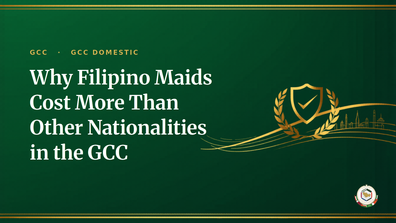 Why Filipino Maids Cost More Than Other Nationalities in the GCC: Inside the DMW Minimum Wage Policy